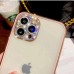 Capa Luxo com revestido com lentes de Diamante macia para  Iphpne 13 PRO  
