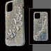 Capa Com  Corrente Cristal de alça de mão, decorado com lantejoulas e  Silicone Brilhante para celuar Iphone 12 PRO MAX 