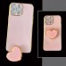 Capa Luxo para iPhone com Lindo Suporte para as Mãos de Coração Para  Iphone 13 PRO MAX 