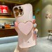 Capa Luxo para iPhone com Lindo Suporte para as Mãos de Coração Para  Iphone 13 PRO MAX 