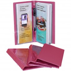 Porta Folhetos - Publicador para personalizar - Pink